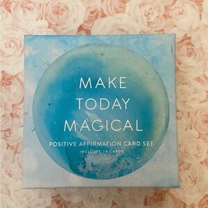Magic Blue Affirmation Card Set